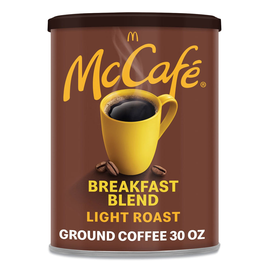 McCafe Ground Coffee, Breakfast Blend, 30 oz Can