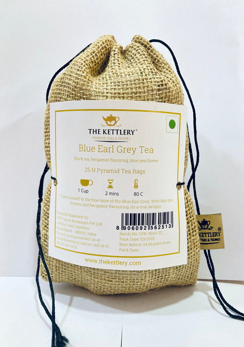 Blue Earl Grey Tea Bags (Pack of 25)