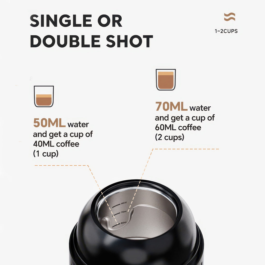 Portable Electric Espresso Coffee Maker
